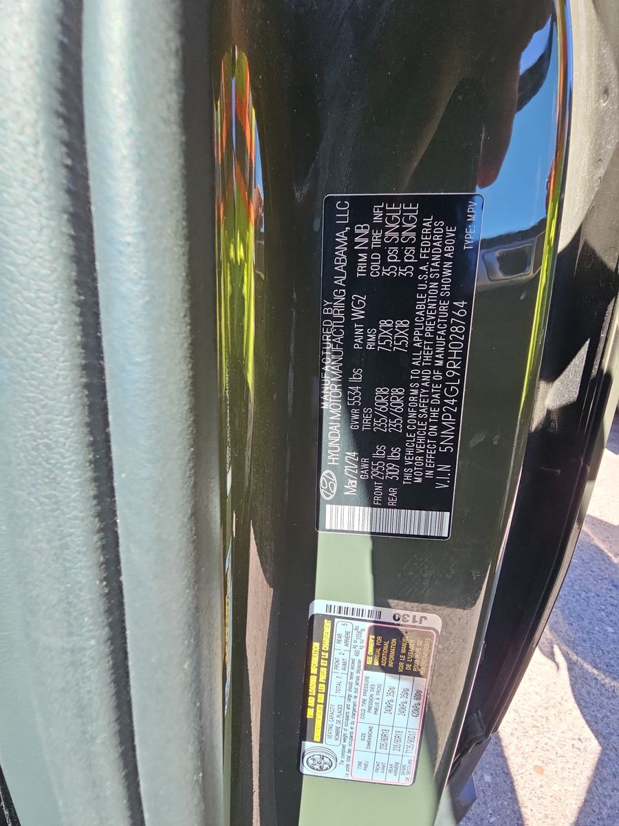 2024 Hyundai Santa Fe SEL FWD