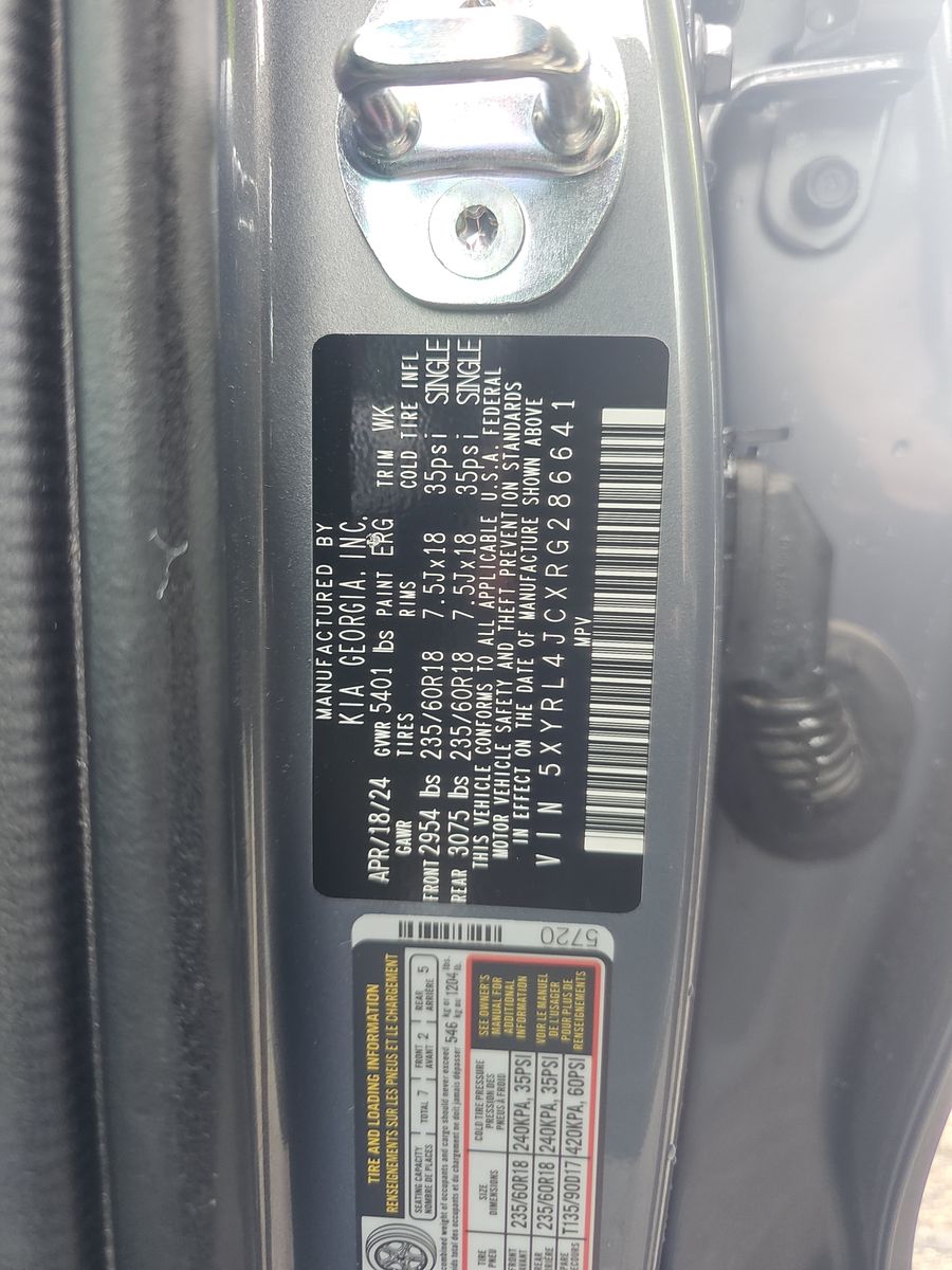 2024 Kia Sorento S FWD