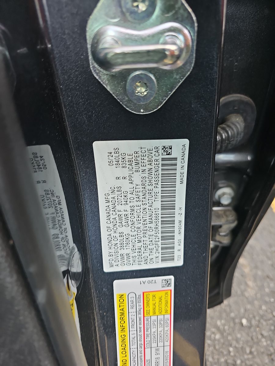 2024 Honda Civic Sedan Sport FWD