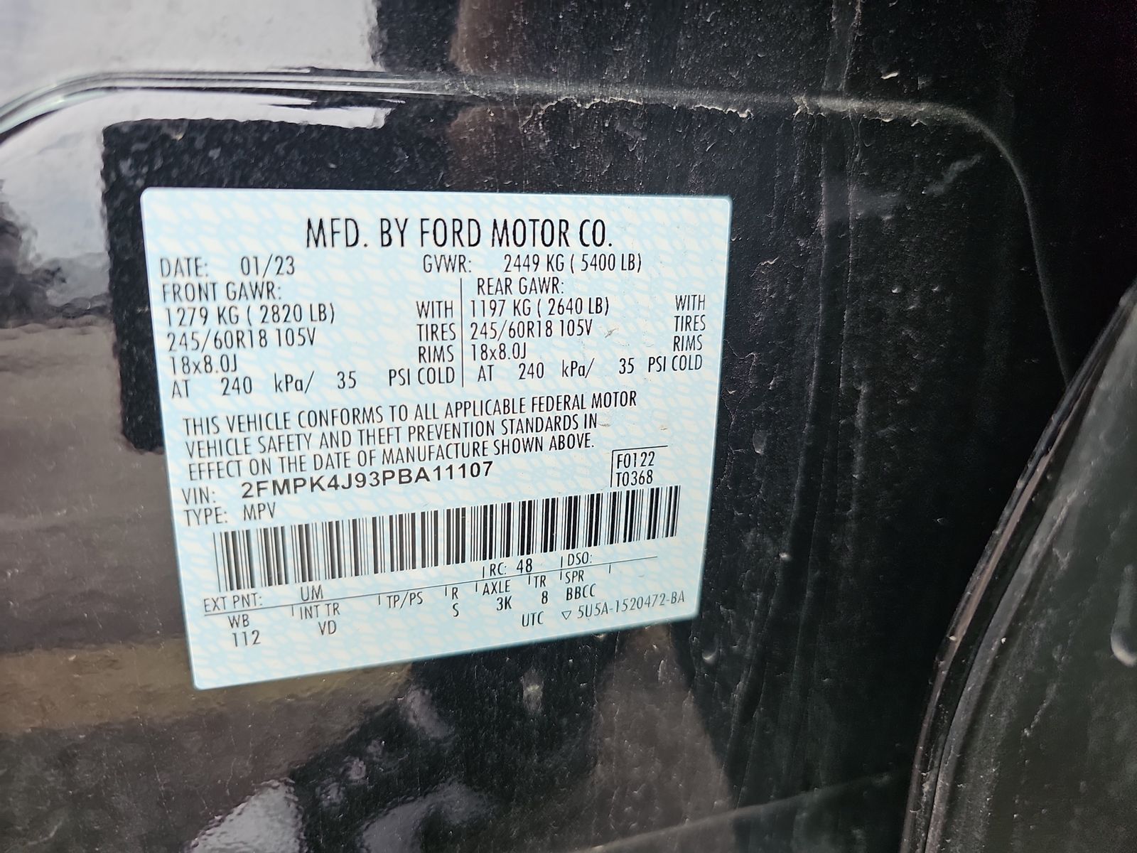 2023 Ford Edge SEL AWD