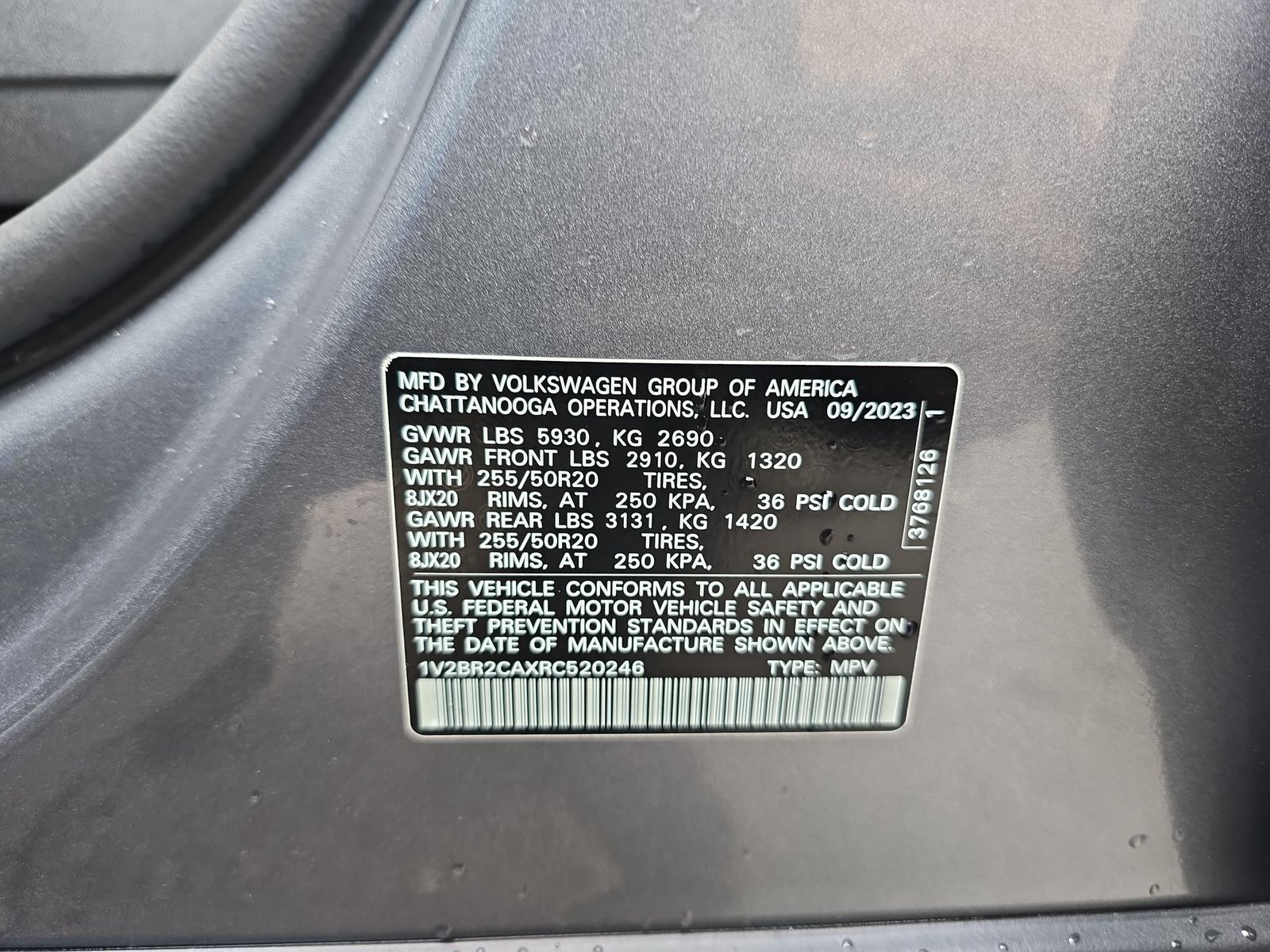 2024 Volkswagen Atlas 2.0T SEL AWD
