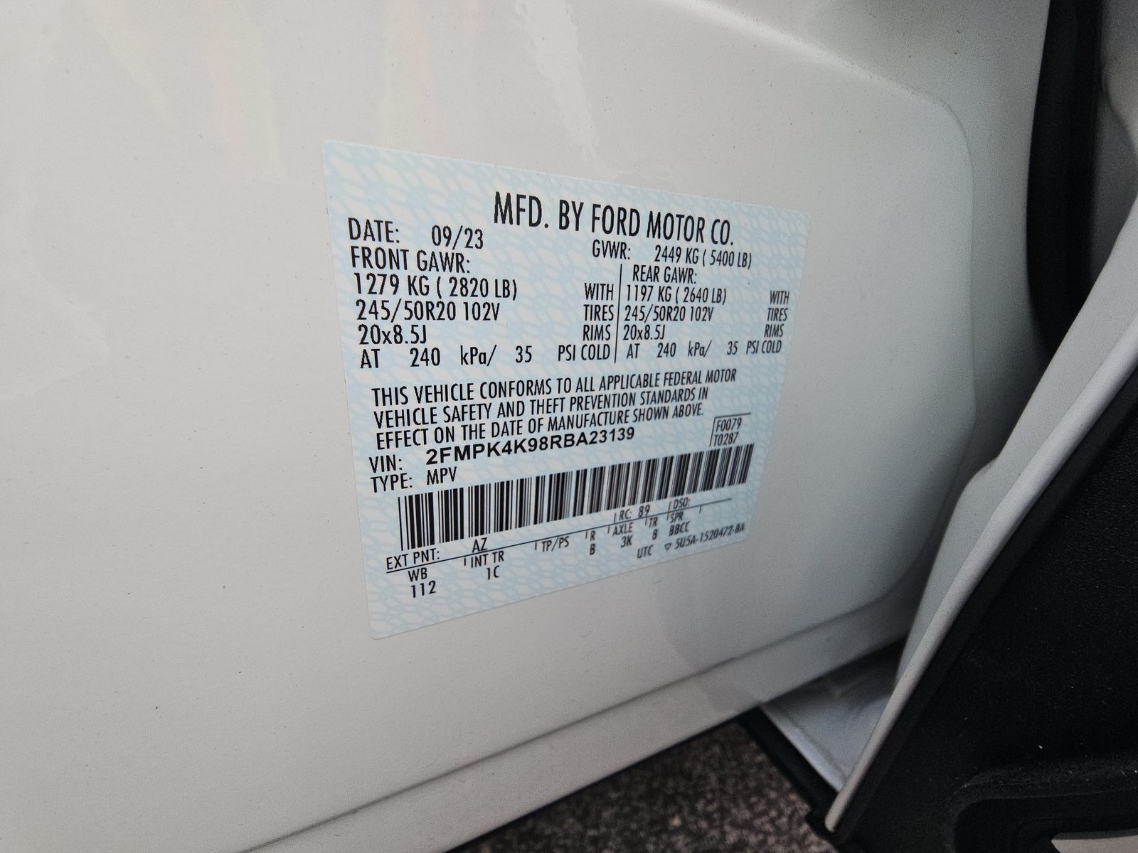 2024 Ford Edge Titanium AWD