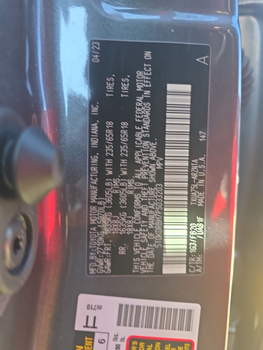 2023 Toyota Highlander LE AWD
