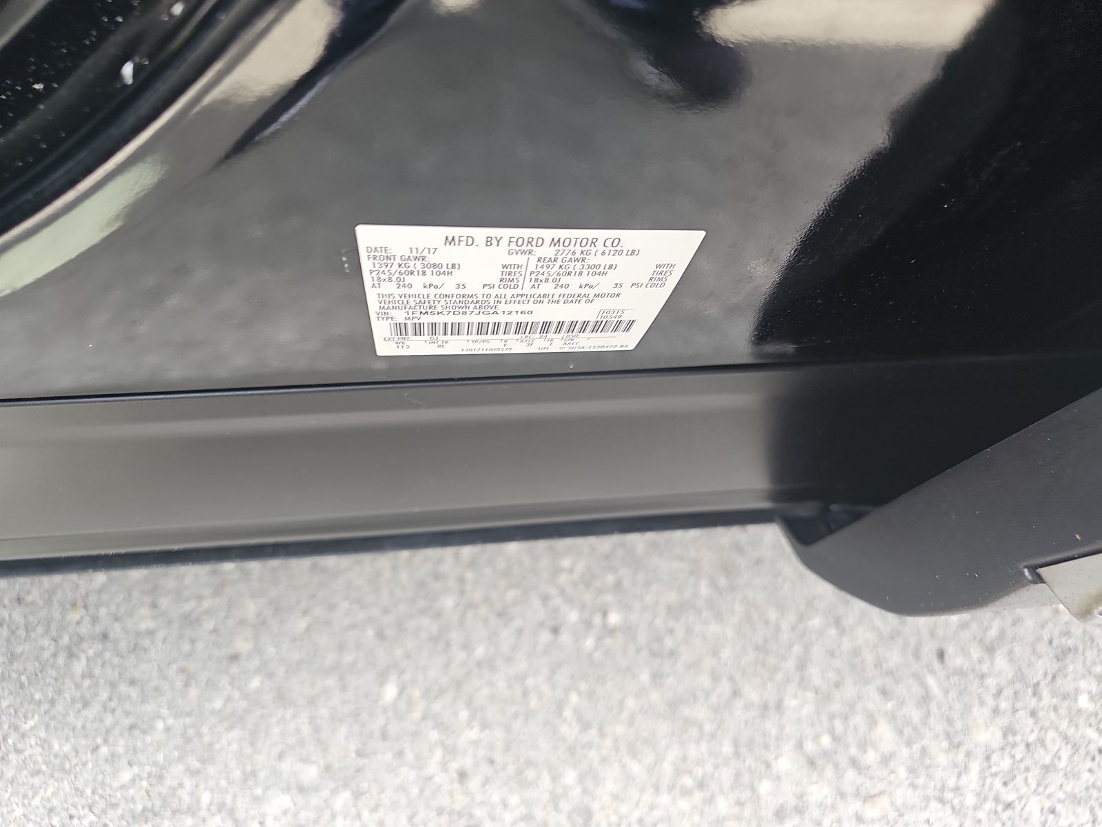 2018 Ford Explorer XLT FWD