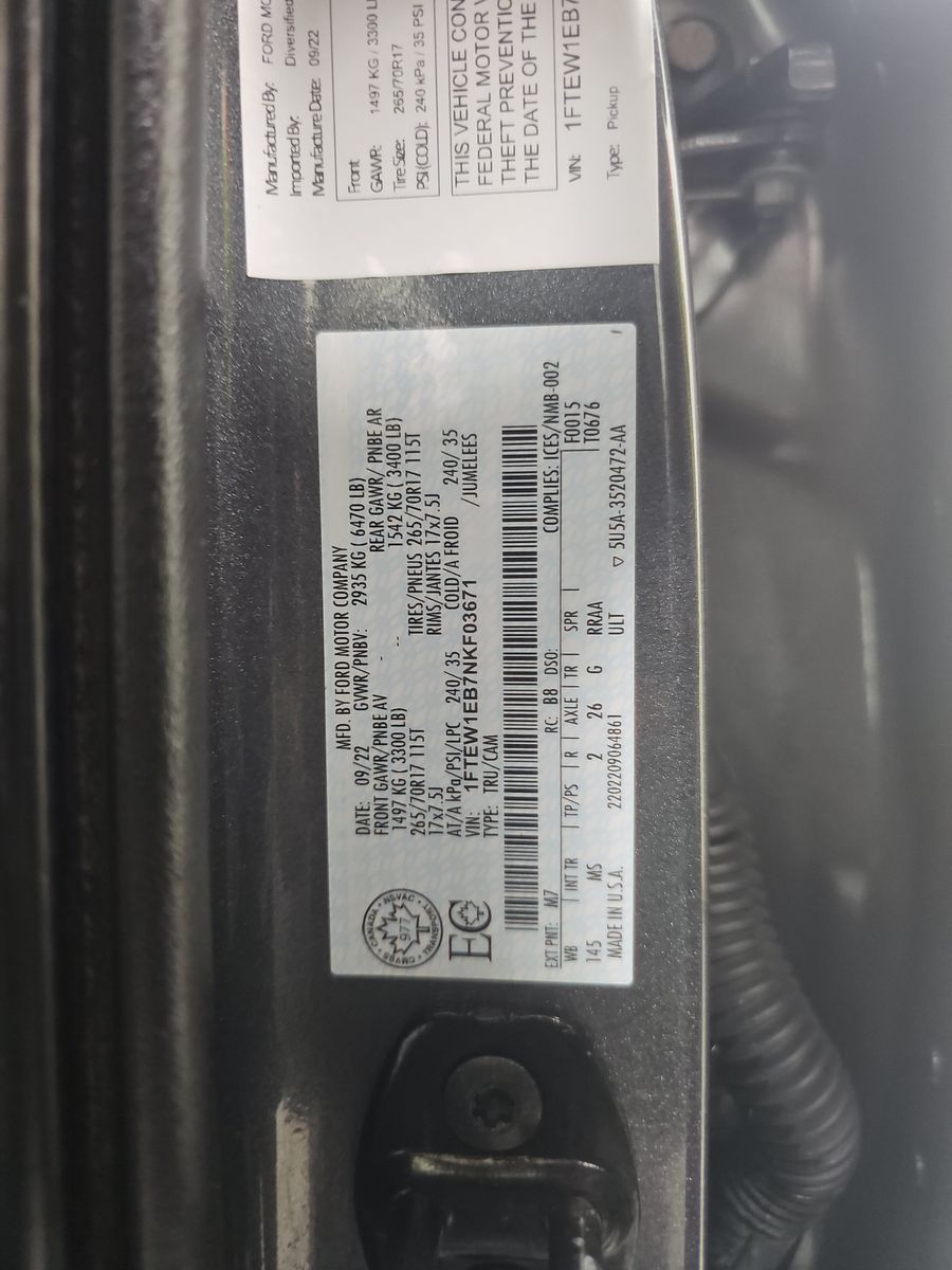 2022 Ford F-150 XLT AWD