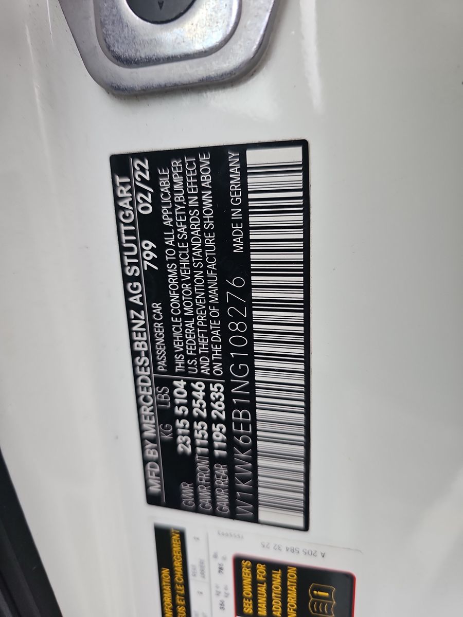 2022 Mercedes-Benz C-Class AMG C 43 AWD