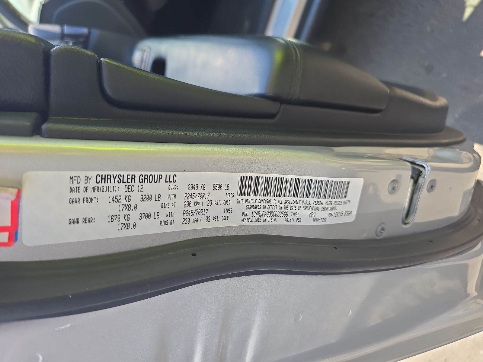 2013 Jeep Grand Cherokee Laredo AWD