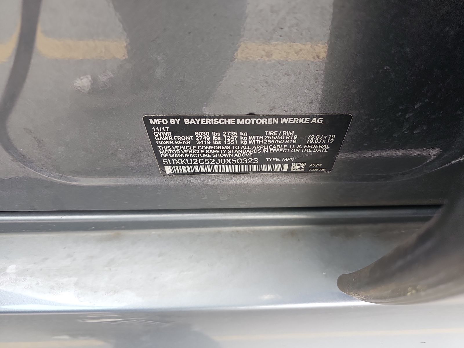 2018 BMW X6 xDrive35i AWD