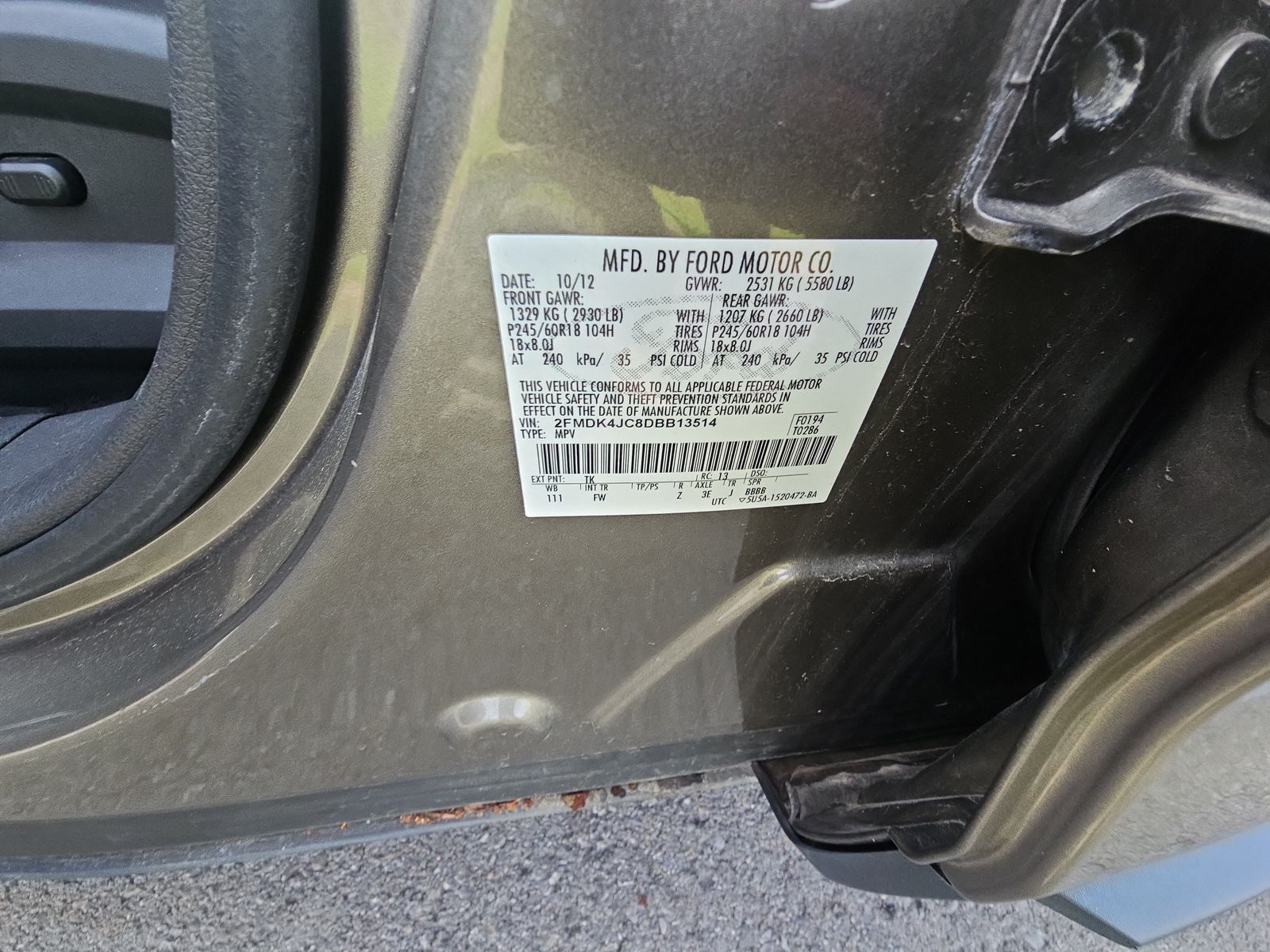 2013 Ford Edge SEL AWD