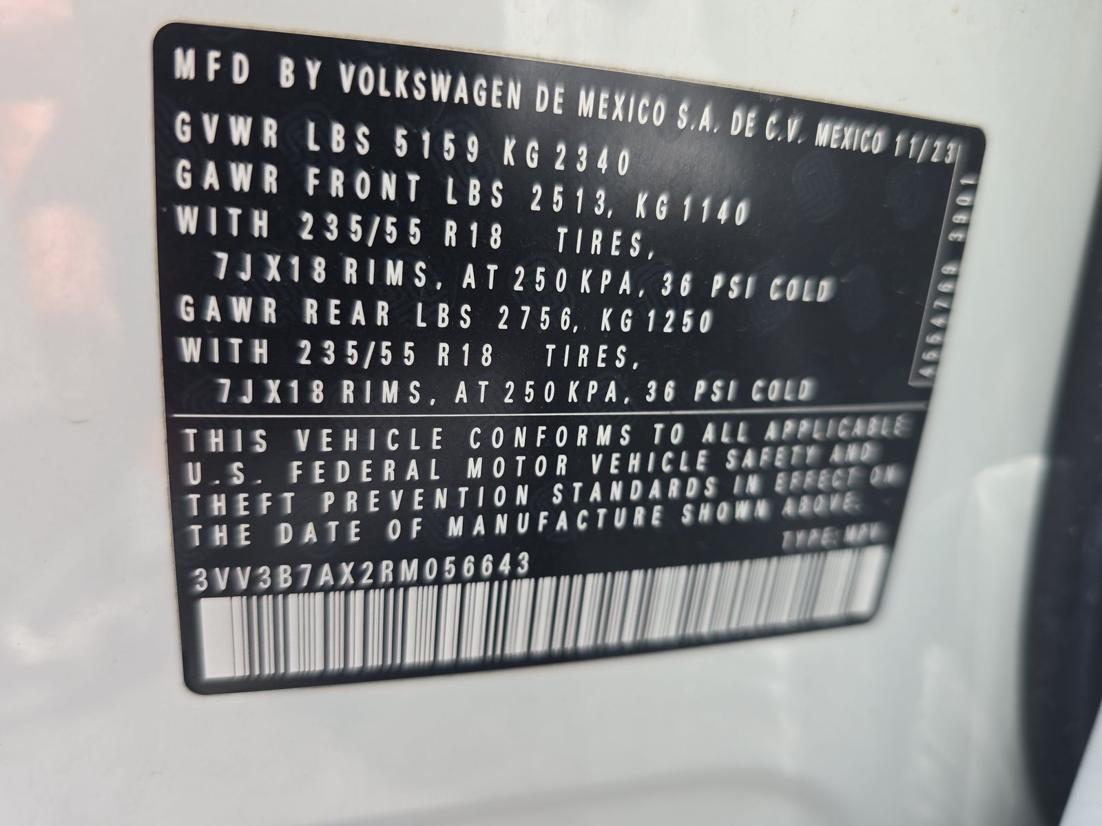 2024 Volkswagen Tiguan 2.0T SE FWD