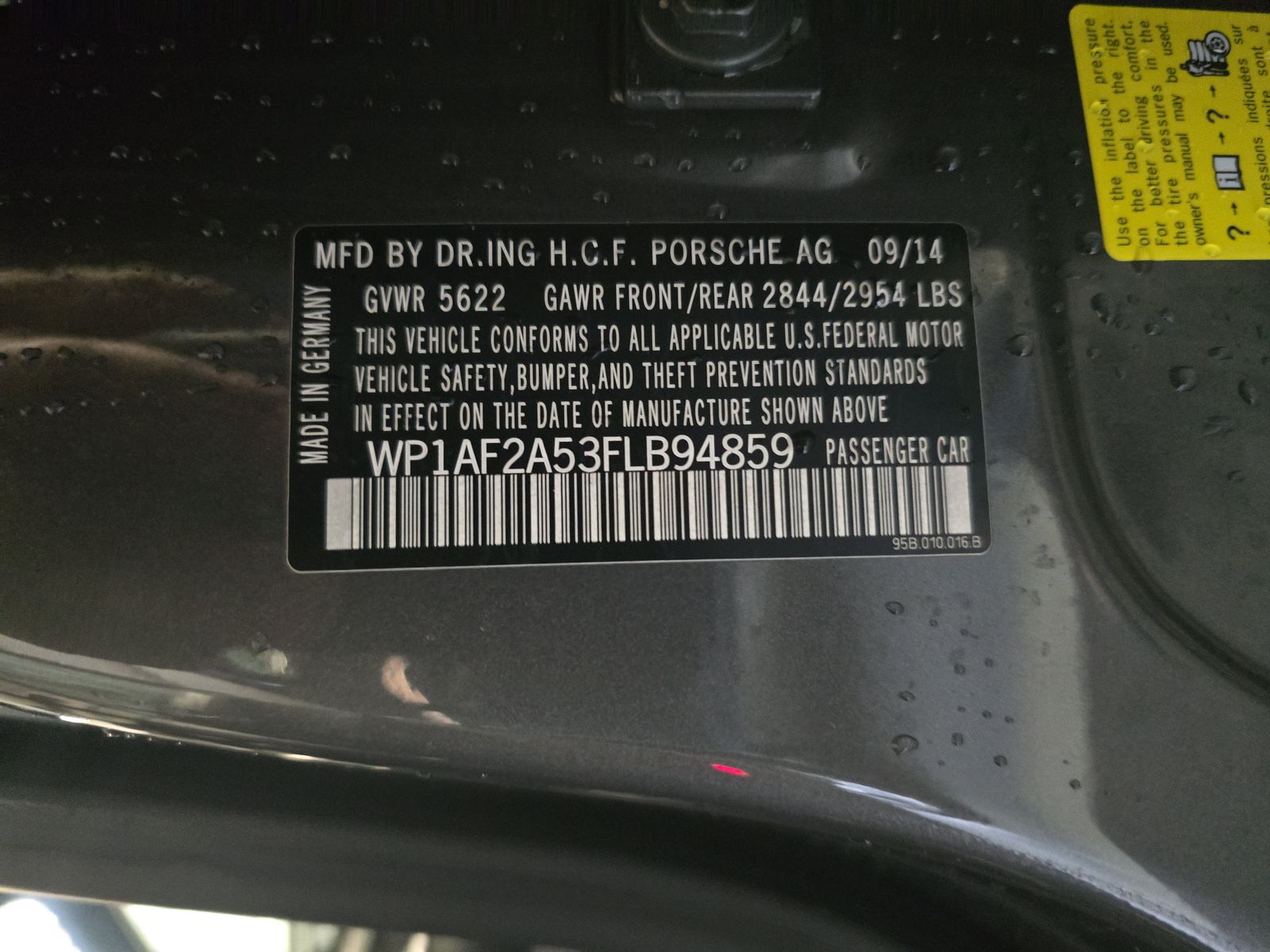 2015 Porsche Macan Turbo AWD