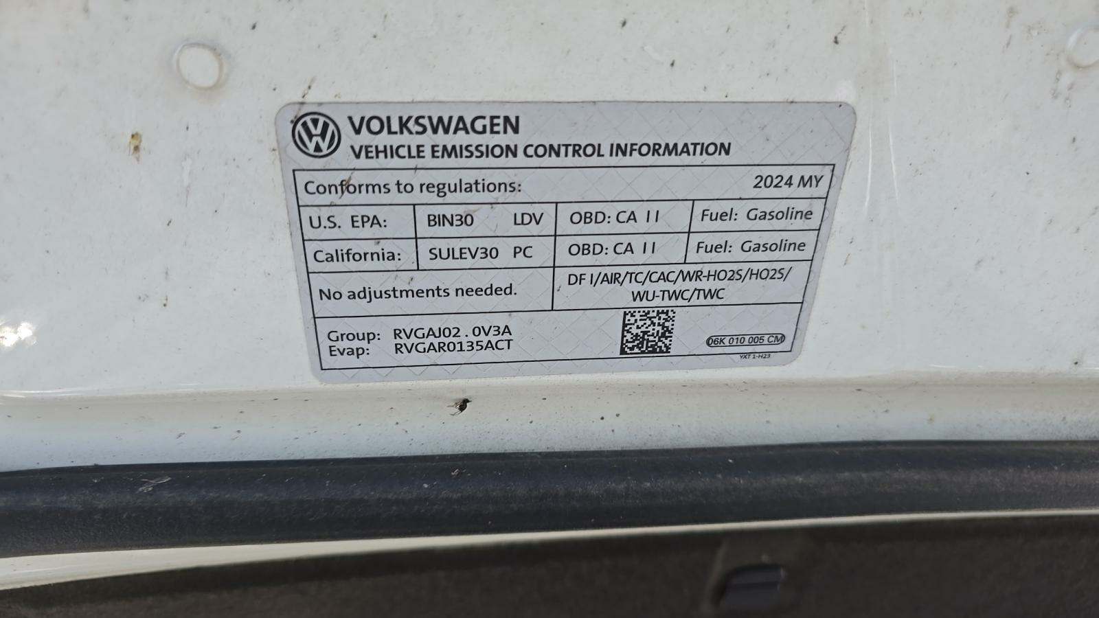 2024 Volkswagen Tiguan 2.0T SE FWD