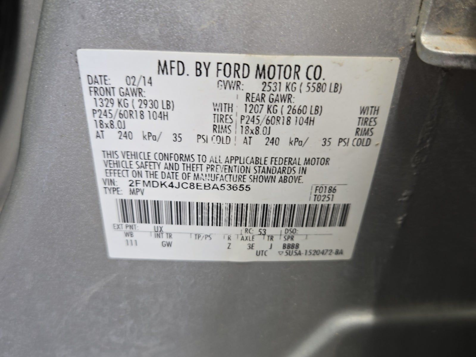 2014 Ford Edge SEL AWD