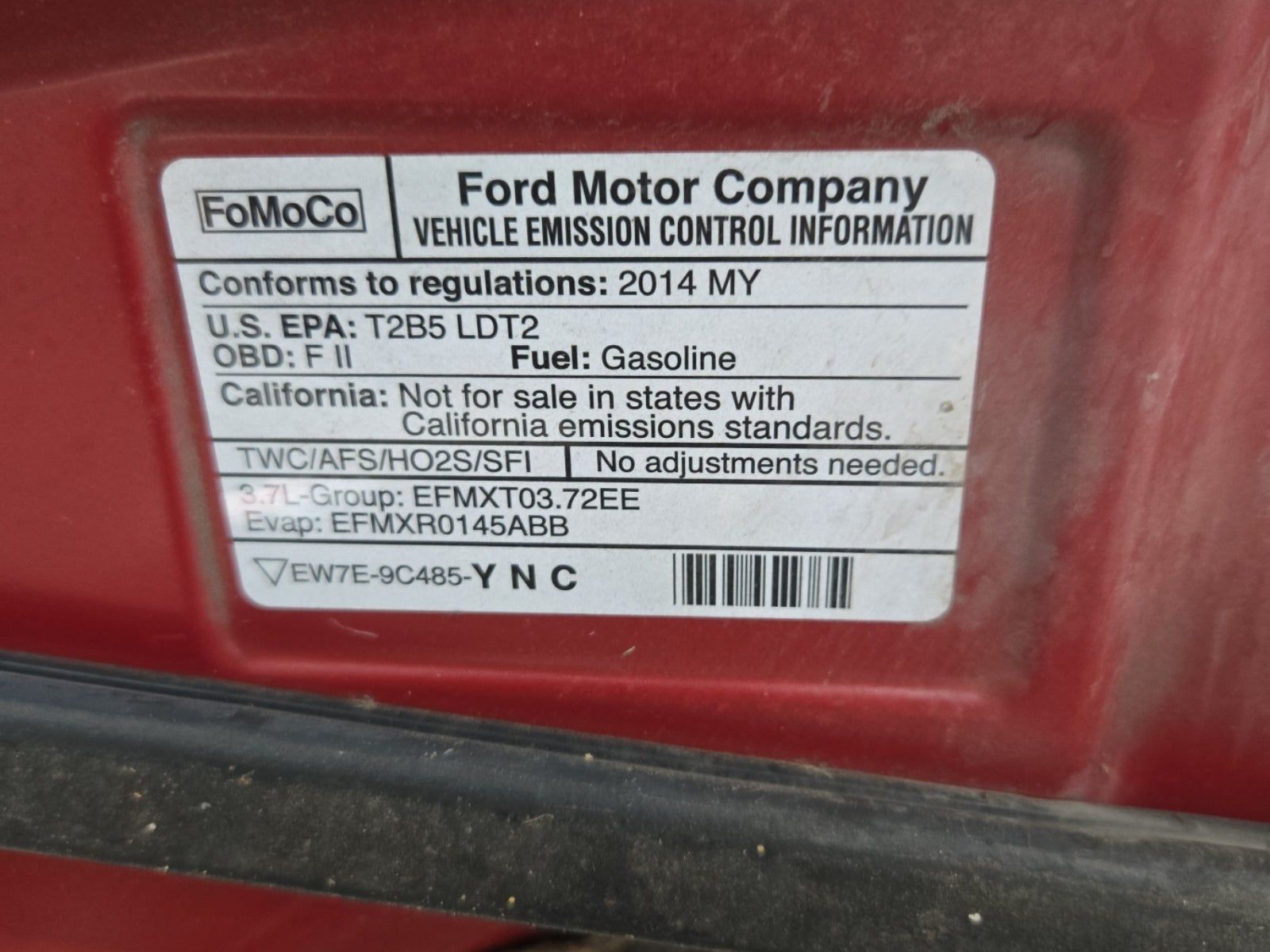2014 Lincoln MKX Base FWD