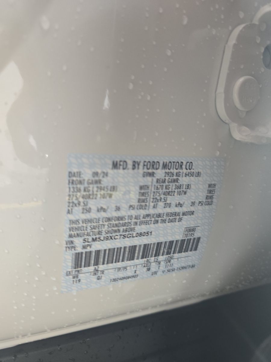 2025 Lincoln Aviator Black Label AWD