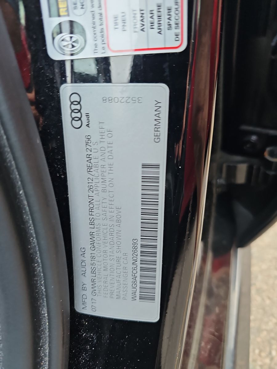 2018 Audi A6 2.0T Premium Plus AWD