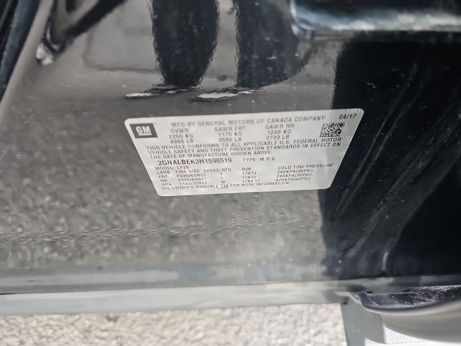 2017 Chevrolet Equinox LS FWD