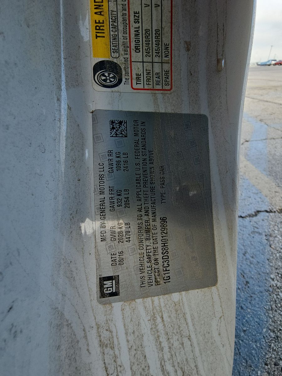 2017 Chevrolet Camaro 2LT RWD