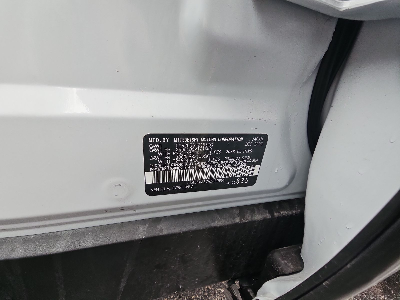 2024 Mitsubishi Outlander SE AWD