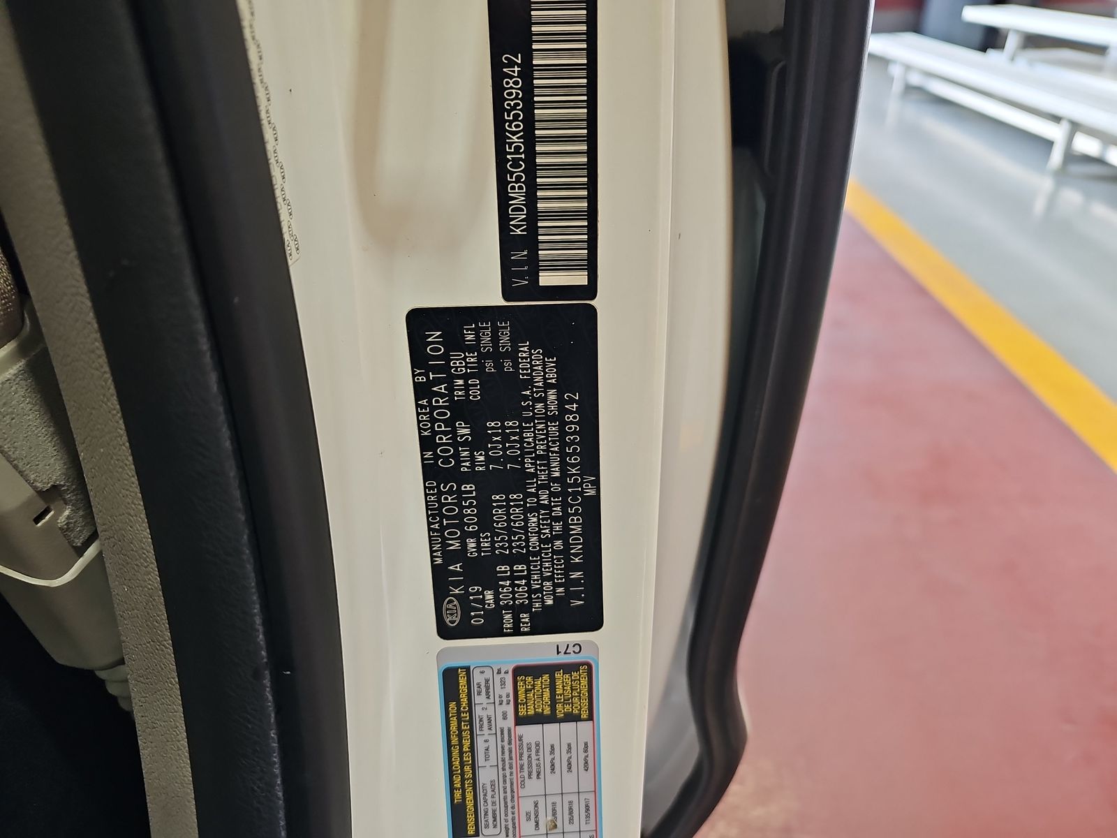 2019 Kia Sedona EX FWD