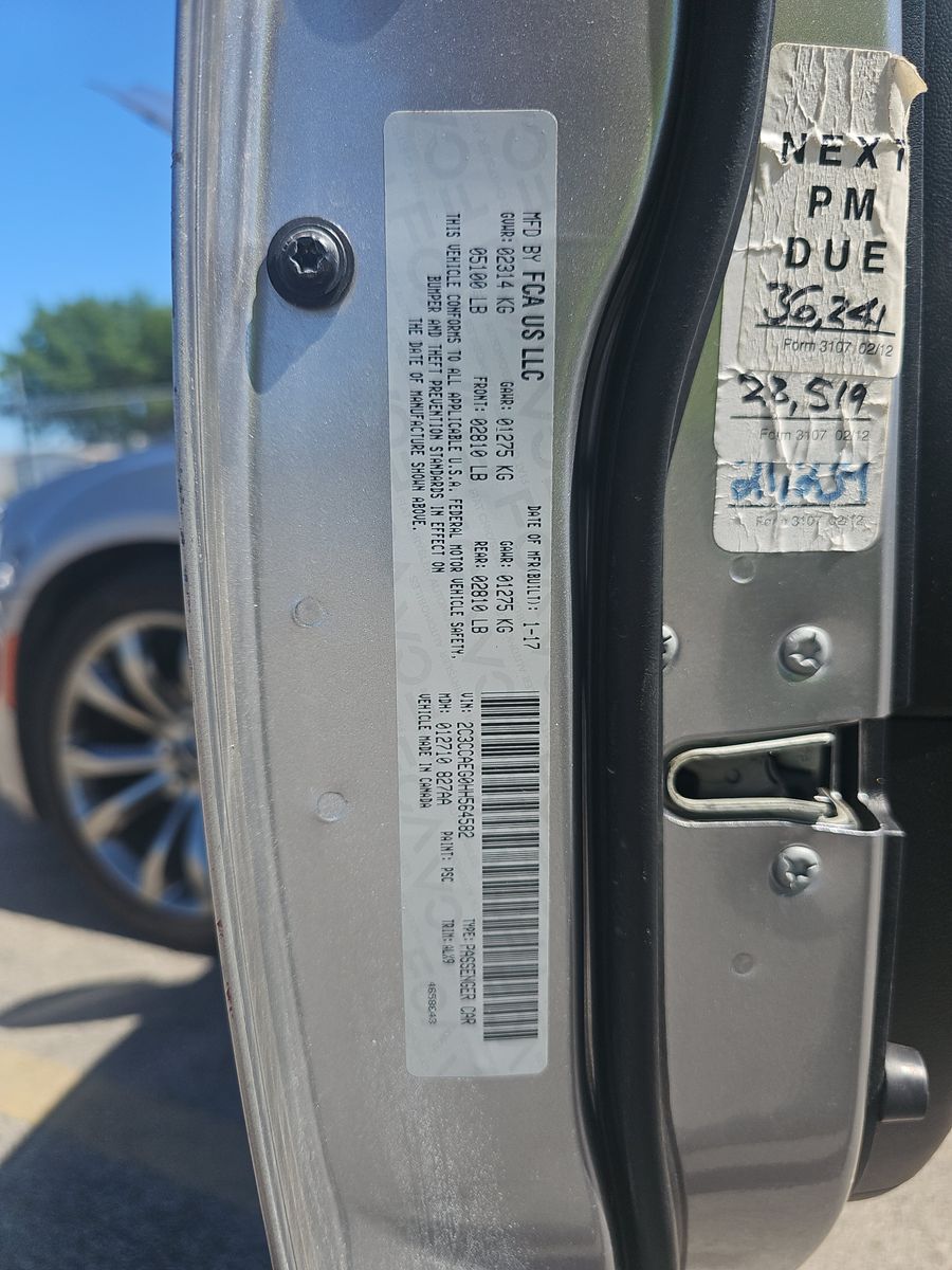 2017 Chrysler 300 C RWD