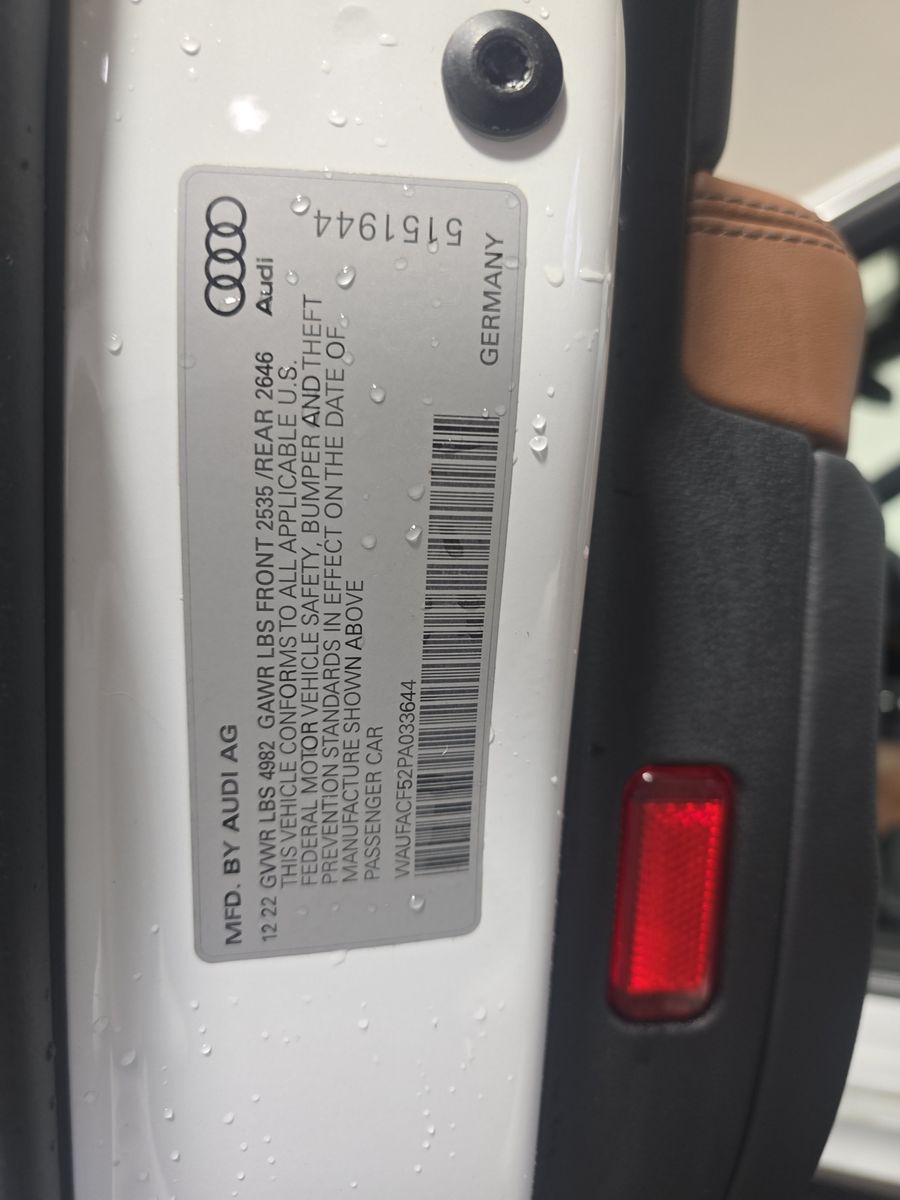 2023 Audi A5 S Line Premium Plus AWD