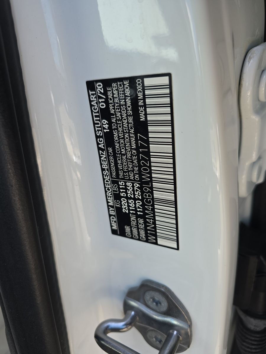 2020 Mercedes-Benz GLB GLB 250 FWD