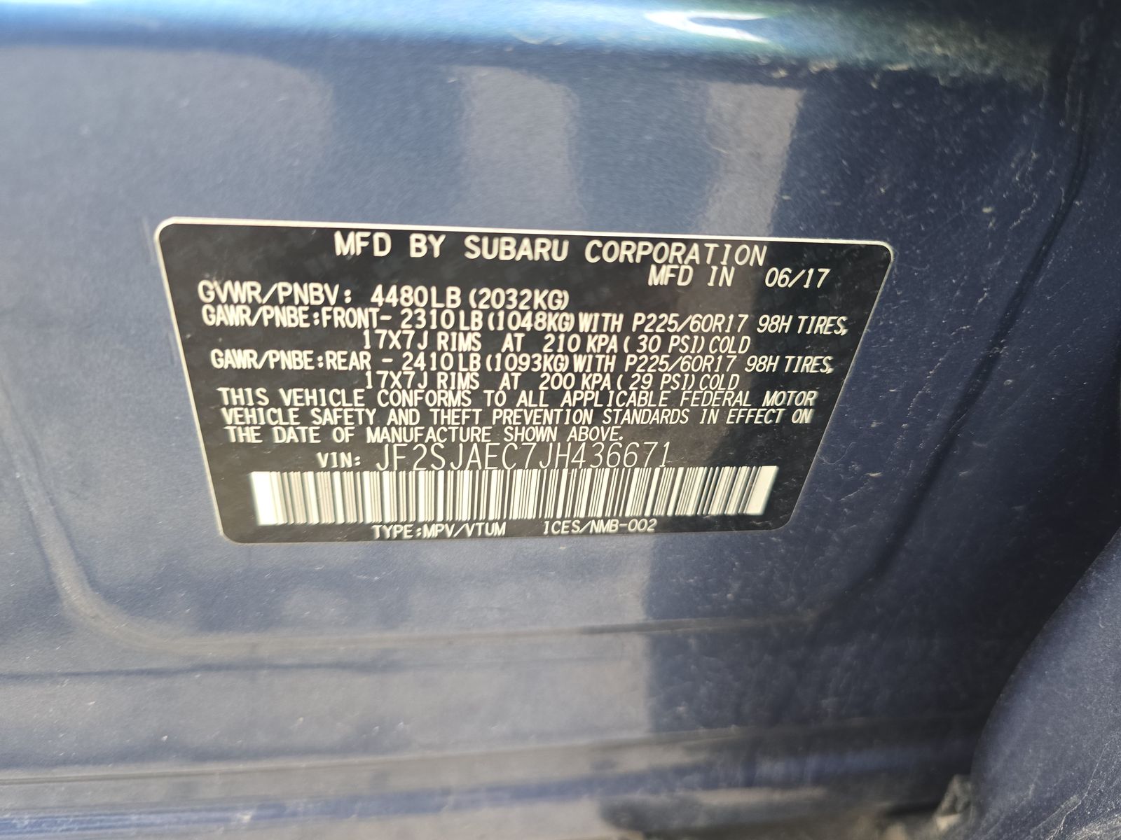 2018 Subaru Forester 2.5i Premium AWD