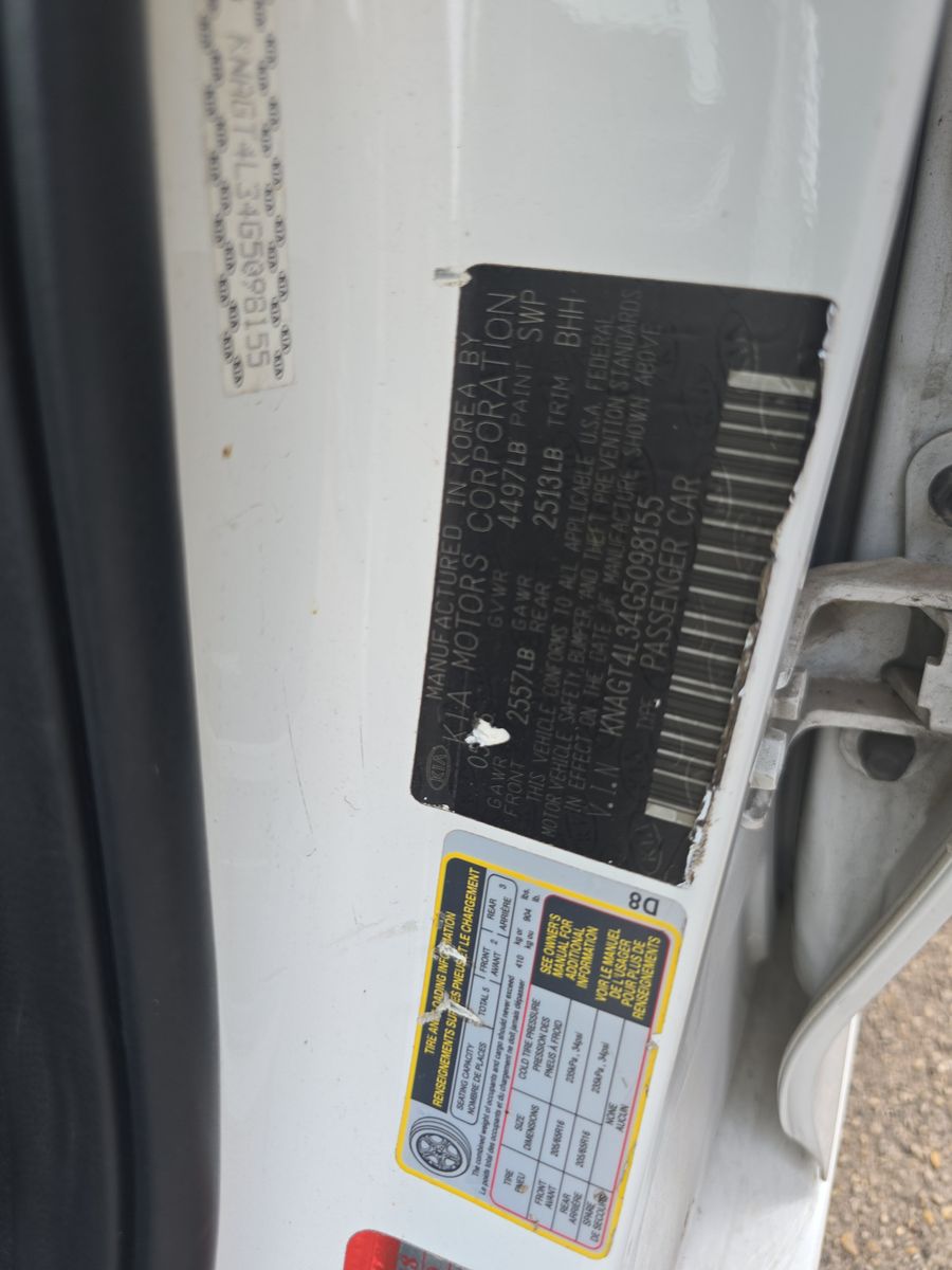 2016 Kia Optima LX FWD