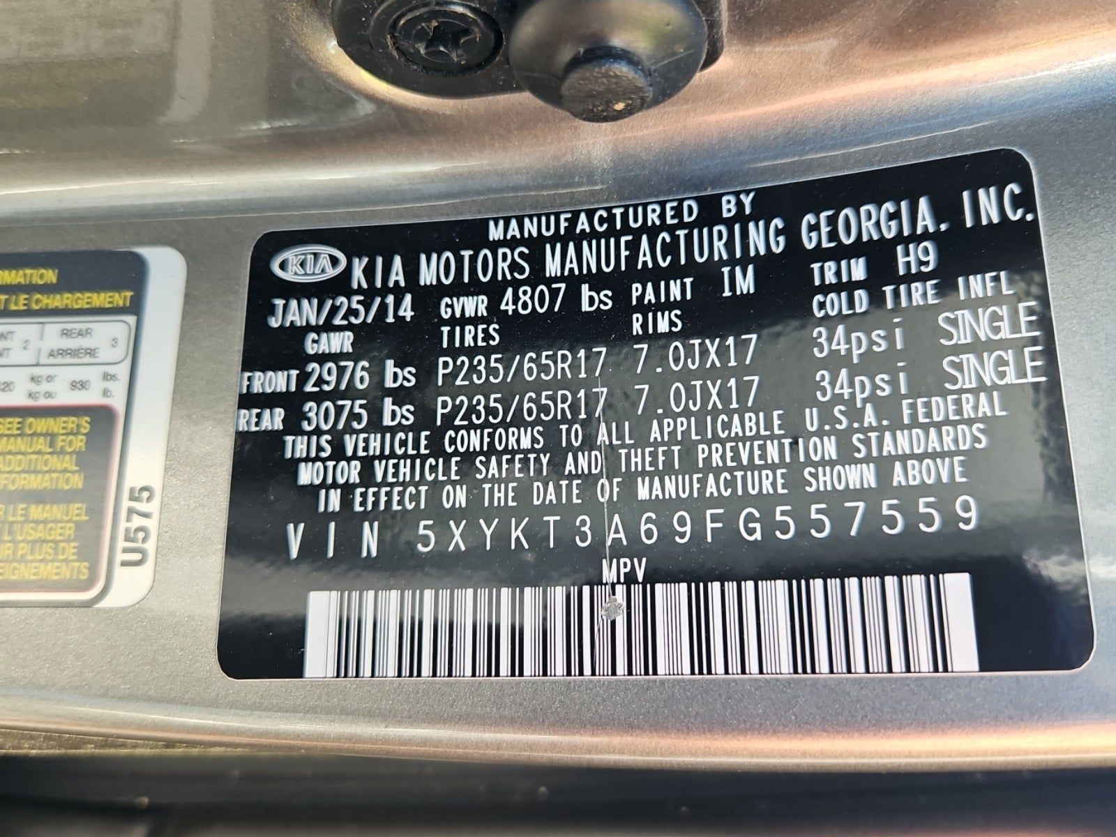 2015 Kia Sorento LX FWD