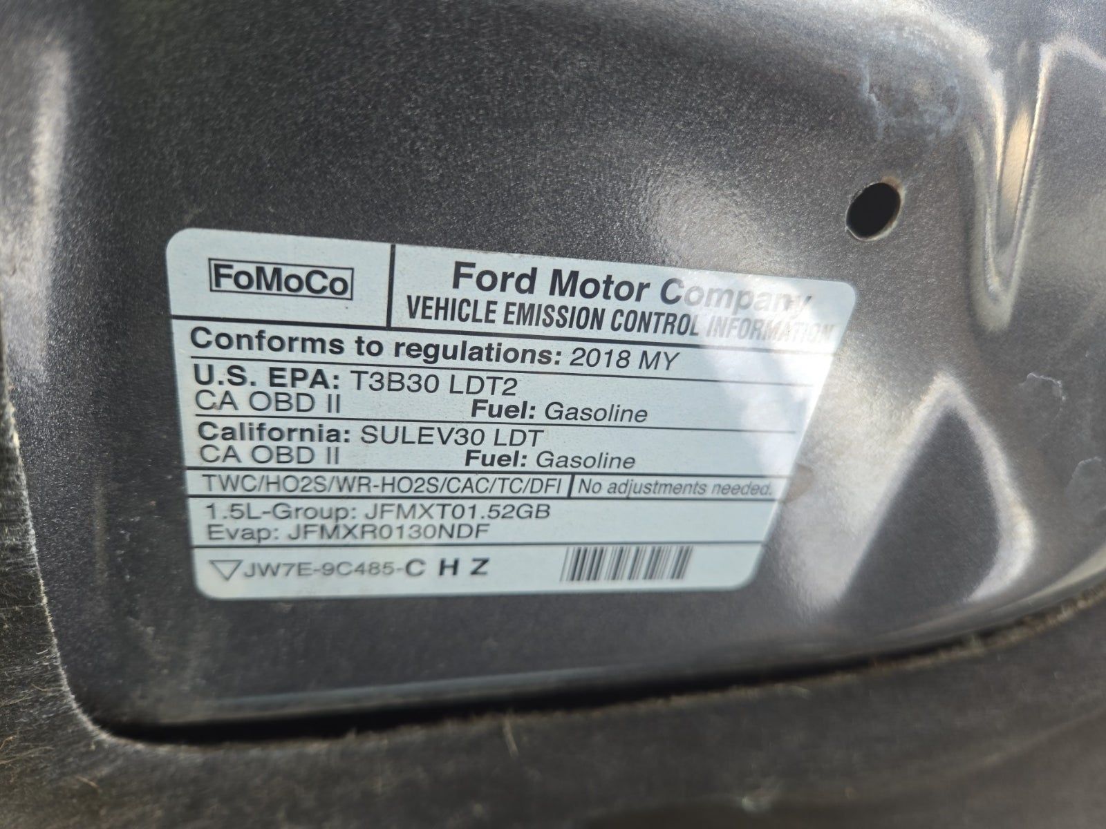 2018 Ford Escape SE FWD