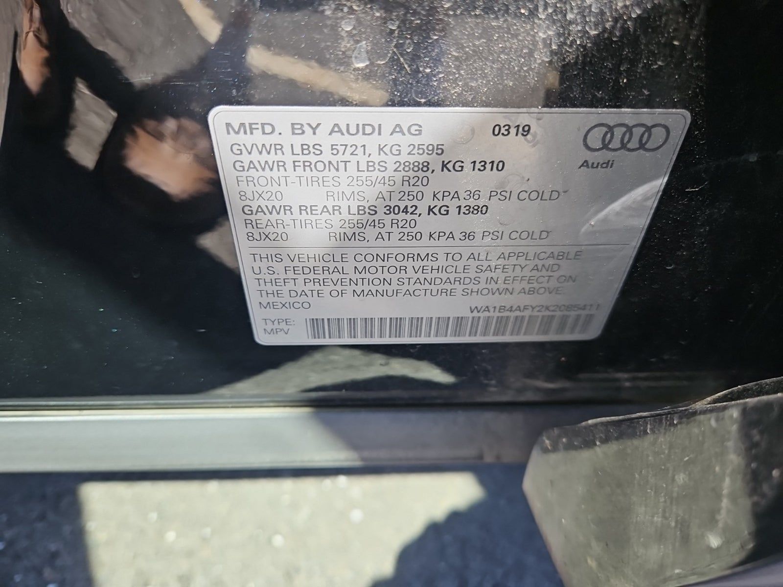 2019 Audi SQ5 Premium Plus AWD