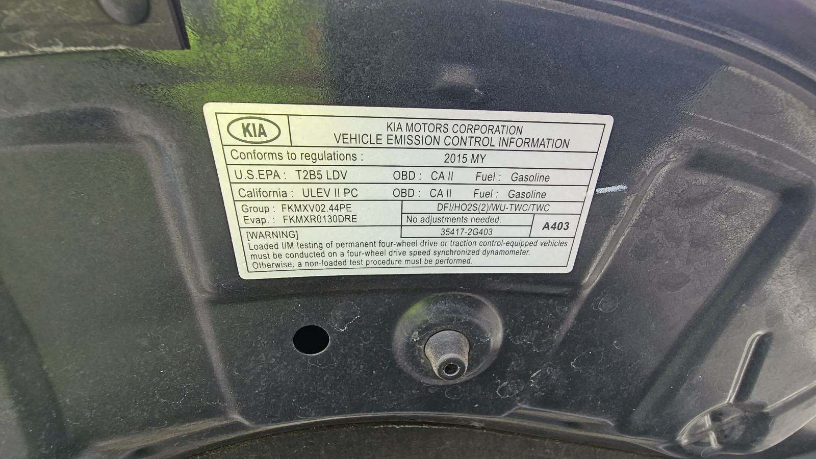 2015 Kia Sorento LX AWD