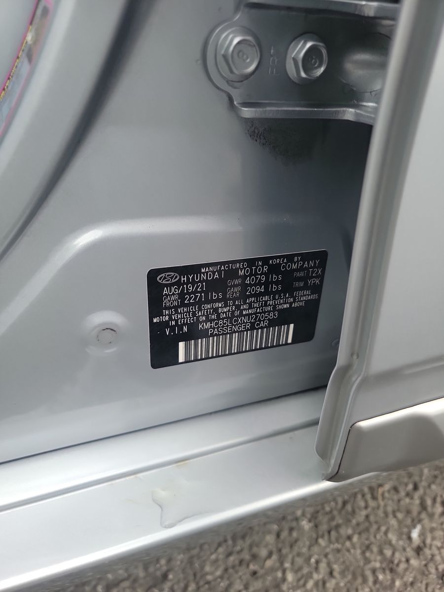 2022 Hyundai Ioniq Hybrid SEL FWD