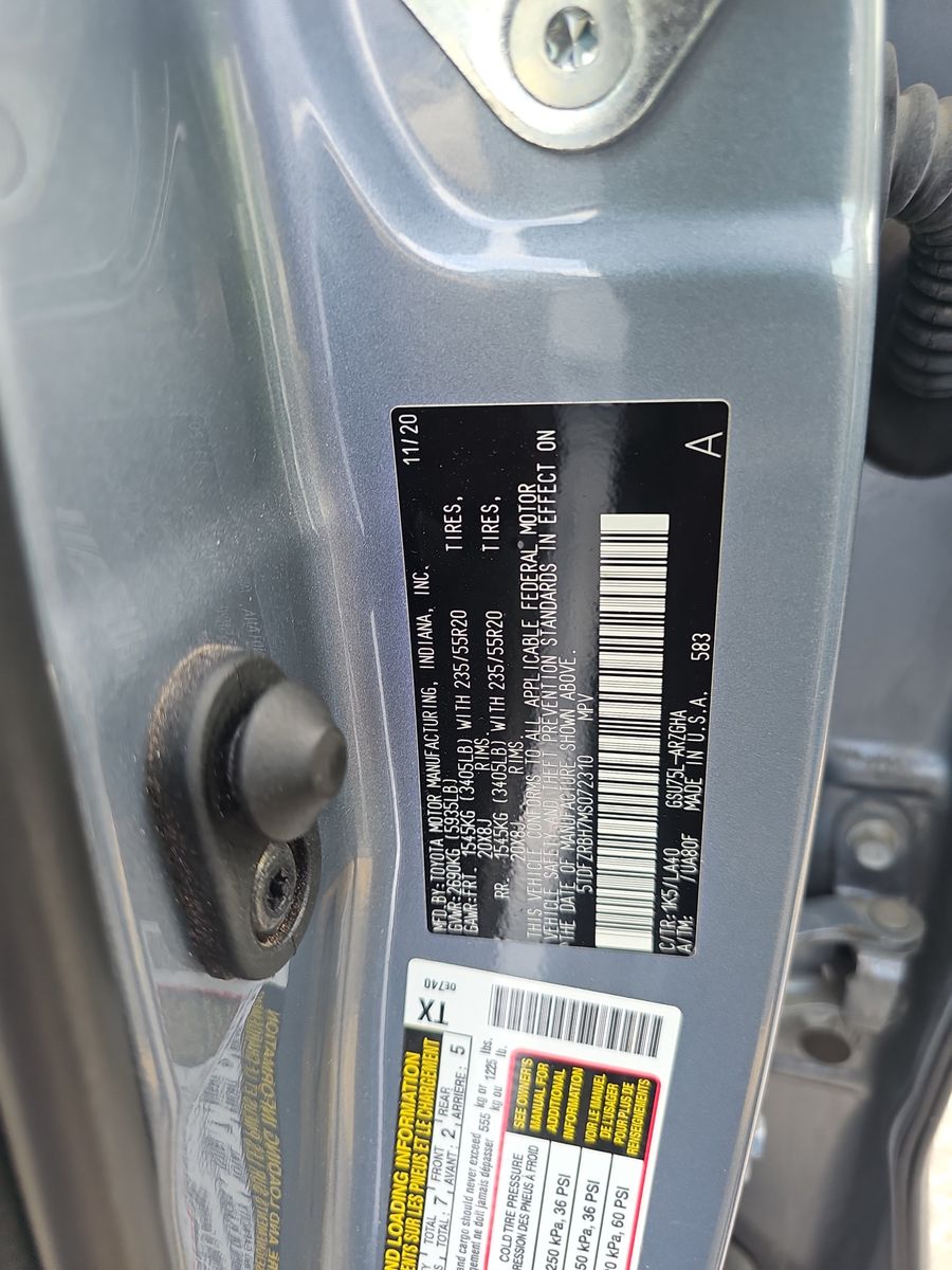 2021 Toyota Highlander Platinum AWD