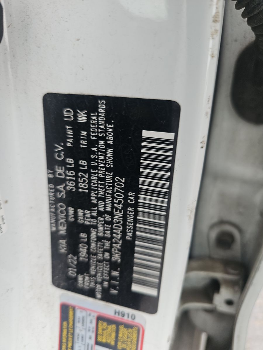 2022 Kia Rio LX FWD