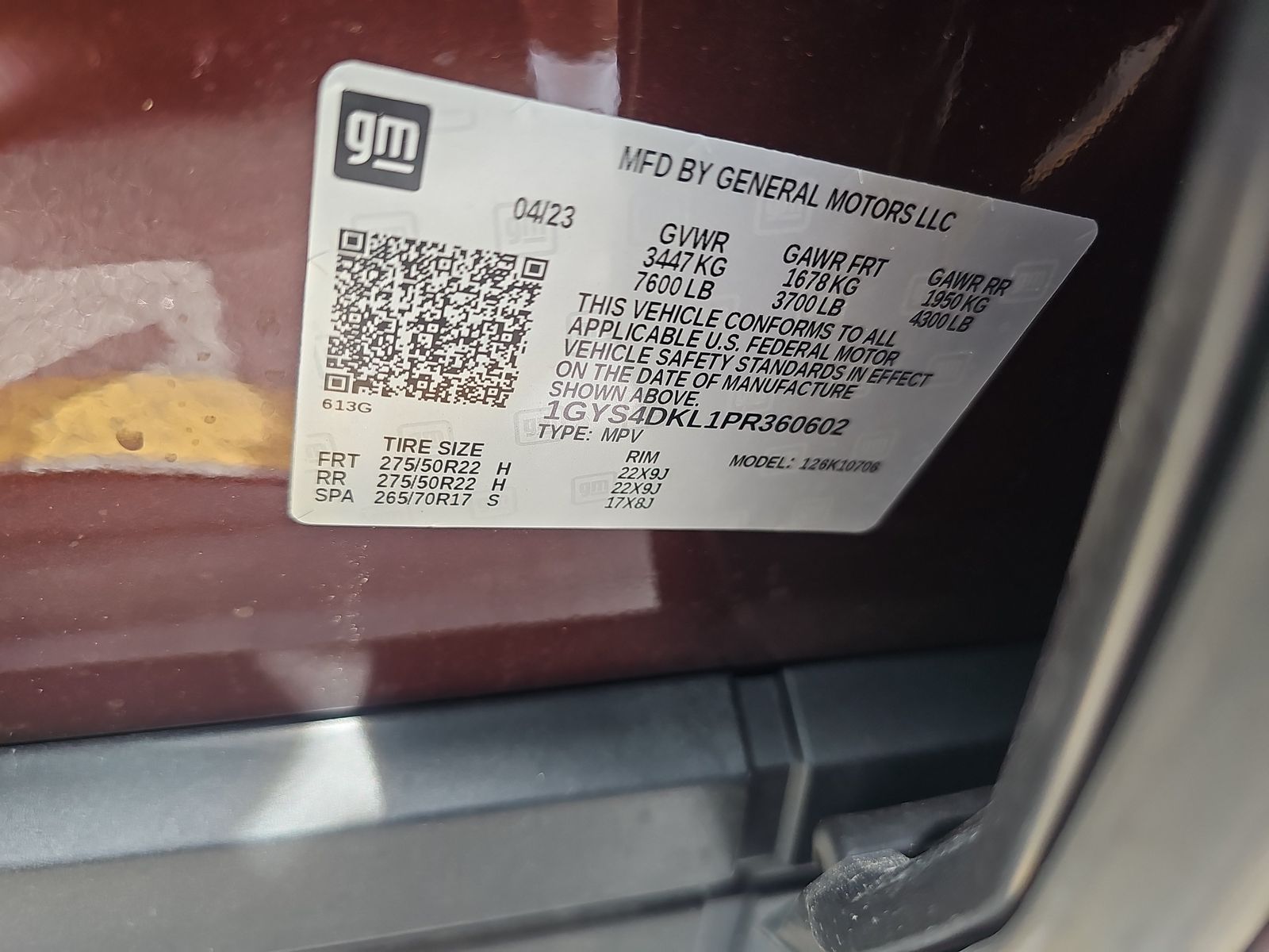 2023 Cadillac Escalade Premium Luxury Platinum AWD