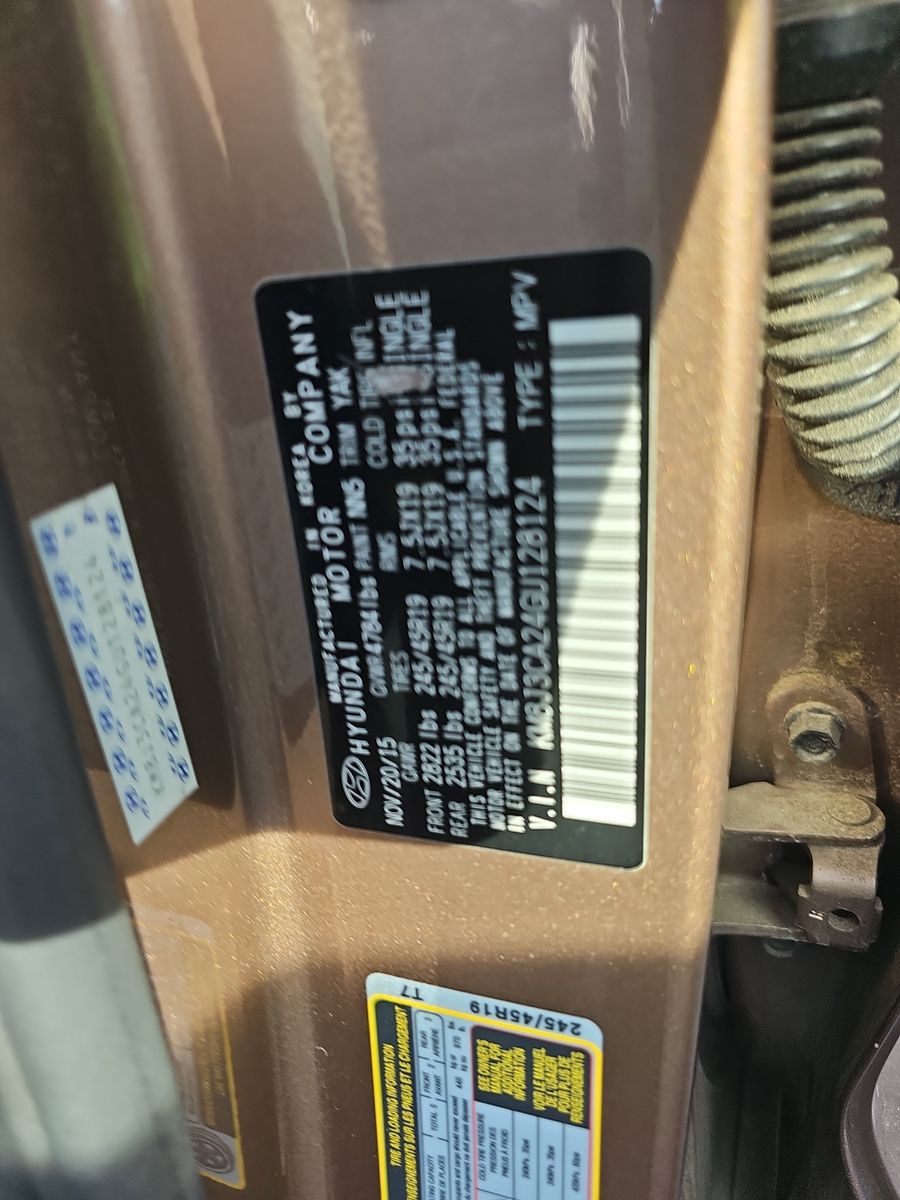 2016 Hyundai Tucson Limited AWD