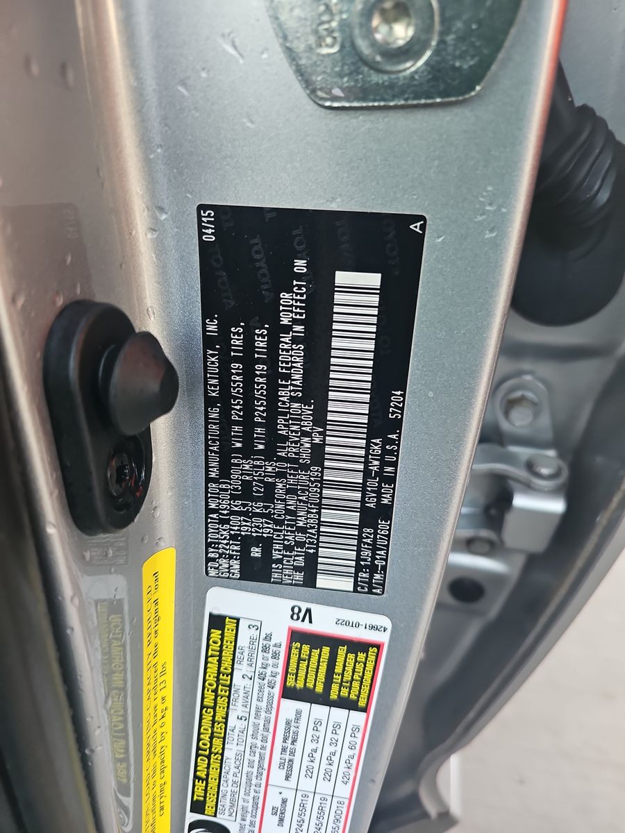 2015 Toyota Venza LE FWD