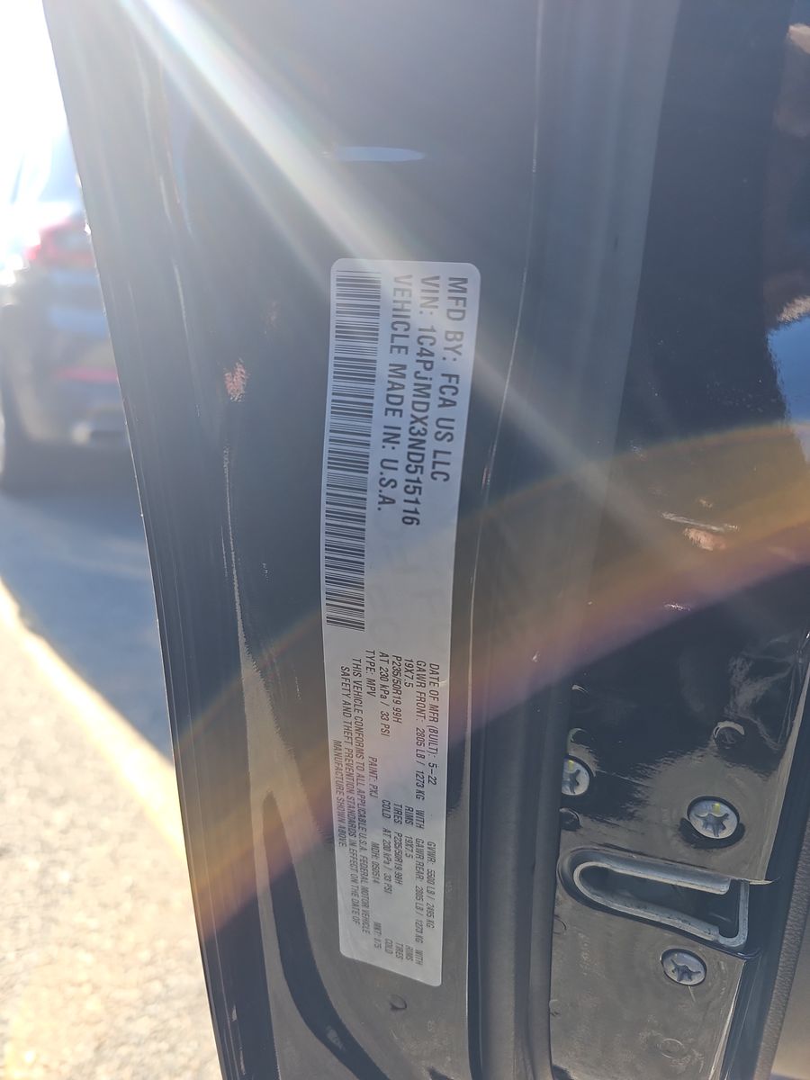 2022 Jeep Cherokee Limited AWD