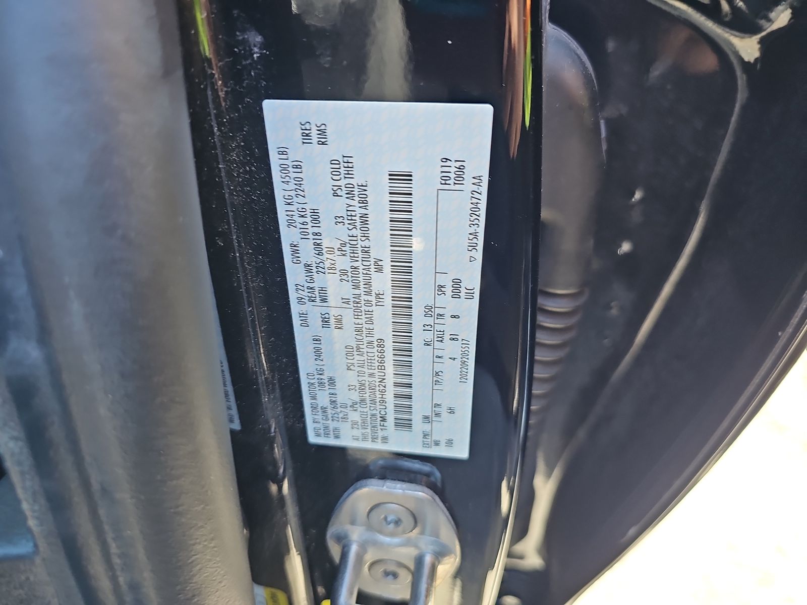 2022 Ford Escape SEL AWD