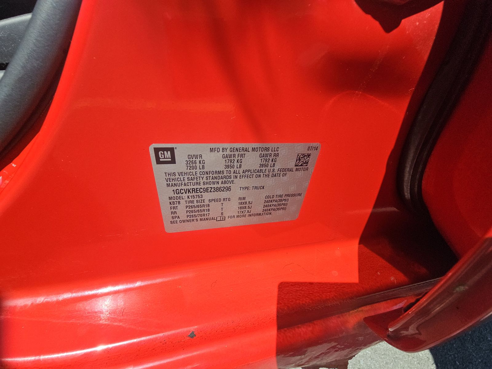 2014 Chevrolet Silverado 1500 LT AWD