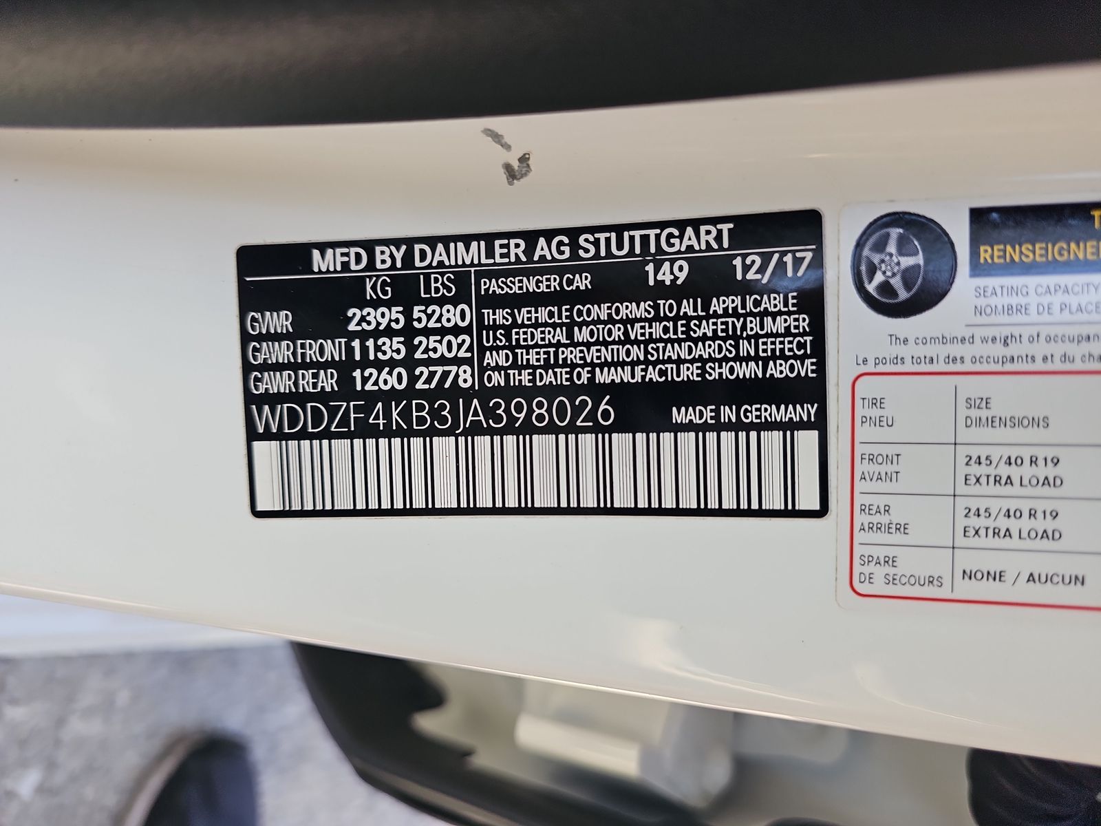 2018 Mercedes-Benz E-Class E 300 AWD