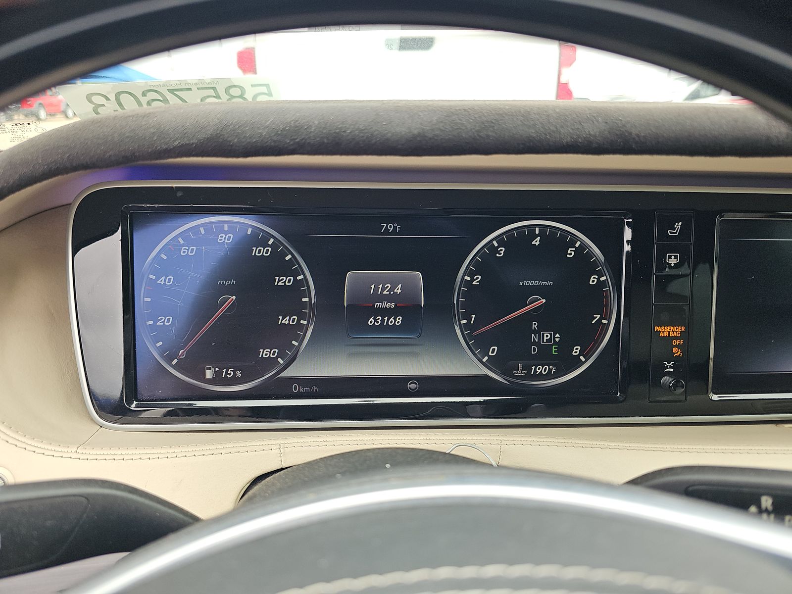 2015 Mercedes-Benz S-Class S 550 RWD