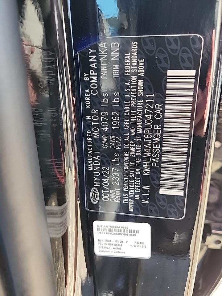 2023 Hyundai Elantra Hybrid Blue FWD