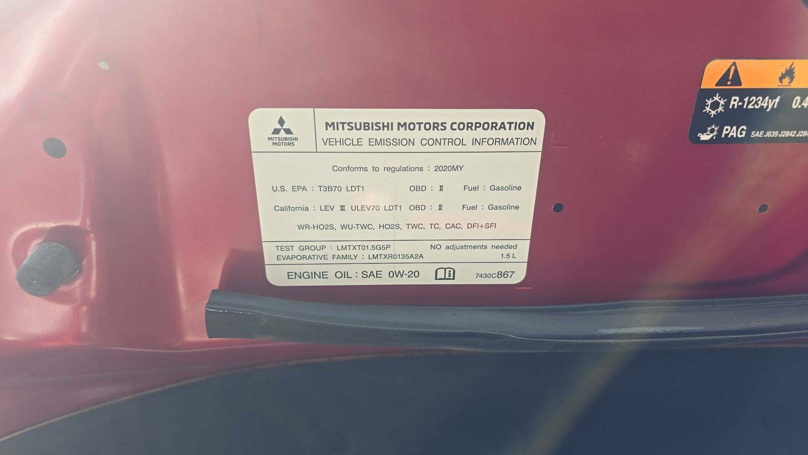 2020 Mitsubishi Eclipse Cross ES AWD