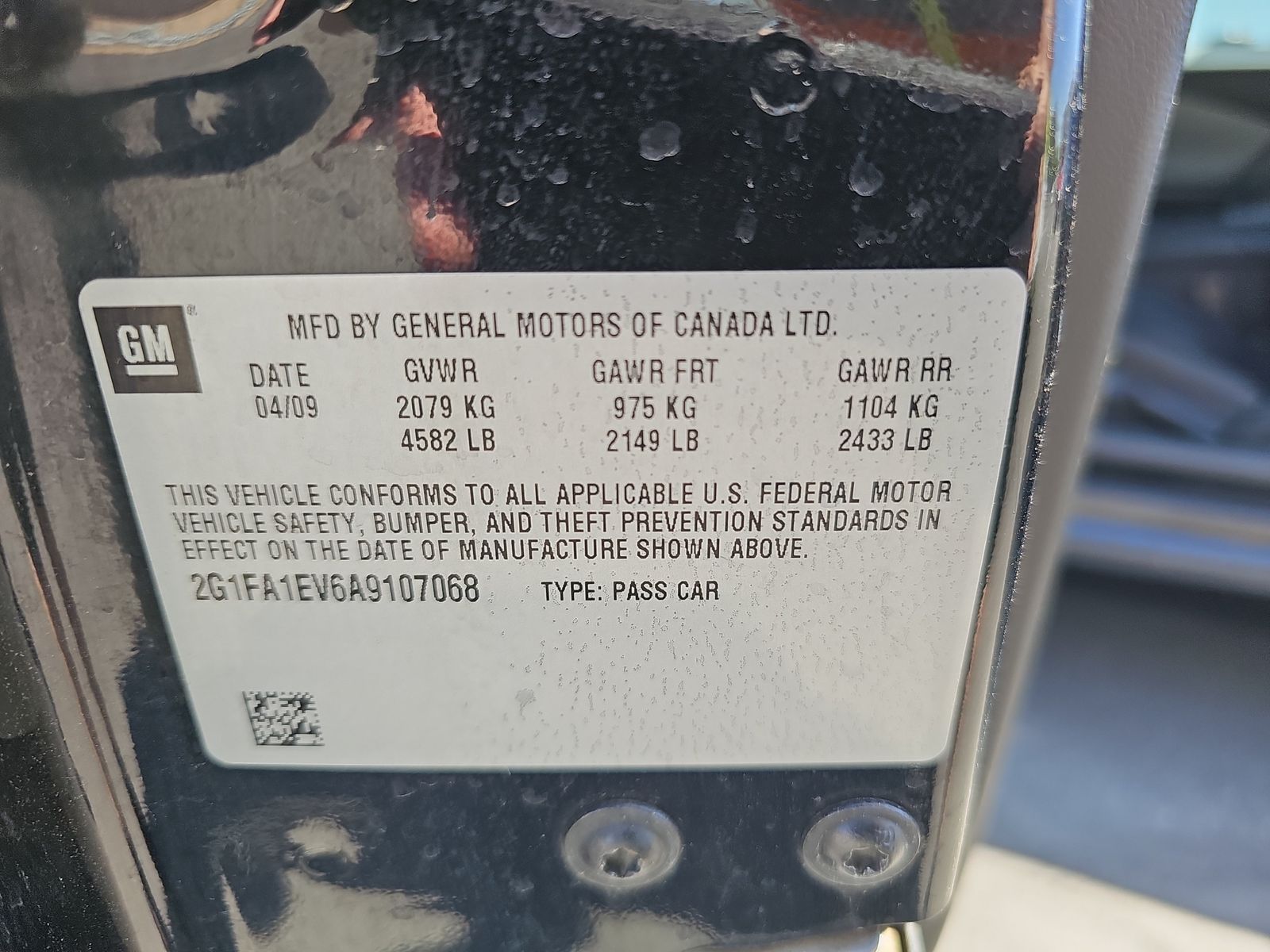 2010 Chevrolet Camaro LS RWD