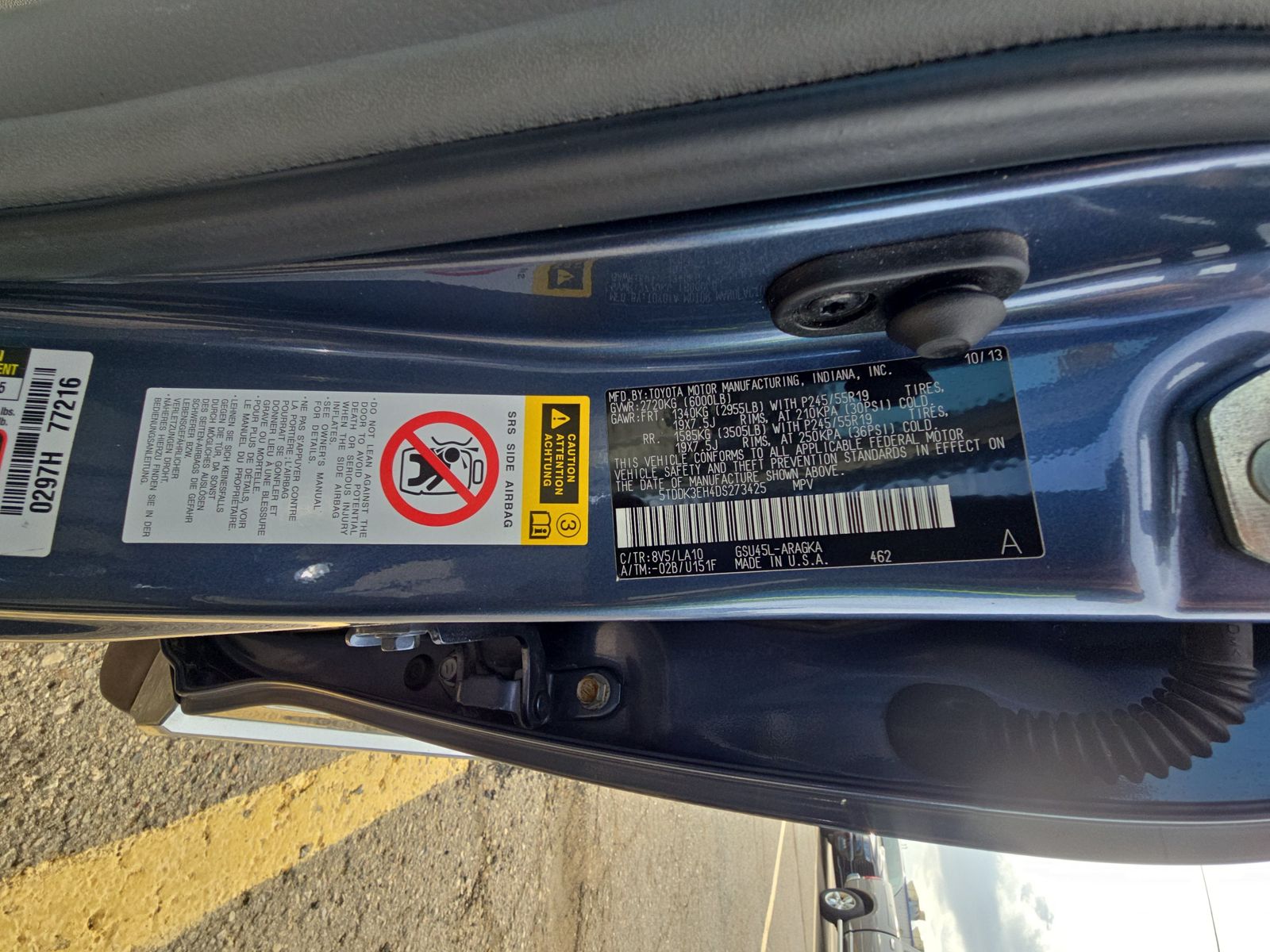 2013 Toyota Highlander Limited AWD