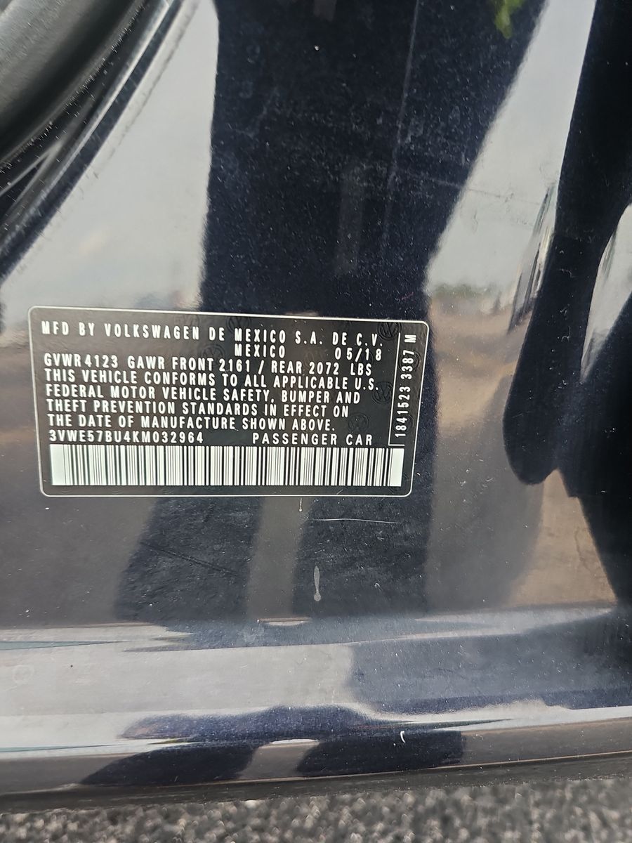 2019 Volkswagen Jetta 1.4T SEL FWD