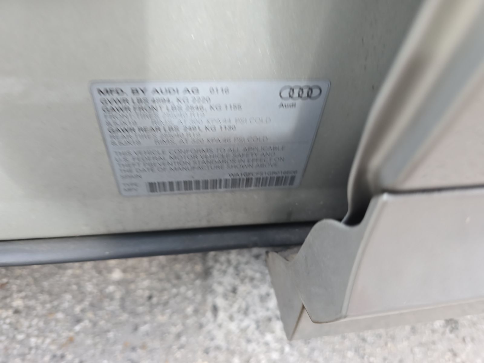 2016 Audi Q3 2.0T Prestige AWD